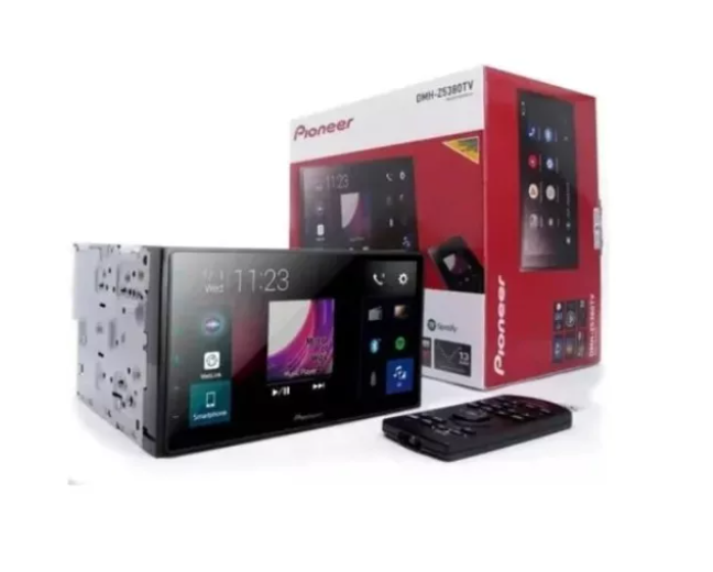 Multimídia Pioneer Dmh-z5380tv Touch 6,8 Pol Bt Tv Fm Usb