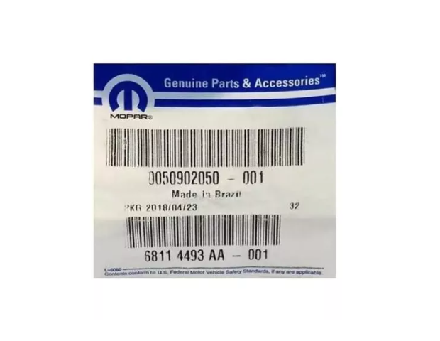 Trava Anti Furto Fiat - Original Mopar - 50902050