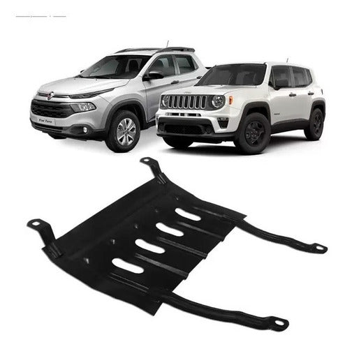 Protetor De Carter Jeep Renegade E Fiat Toro 2015 A 2022